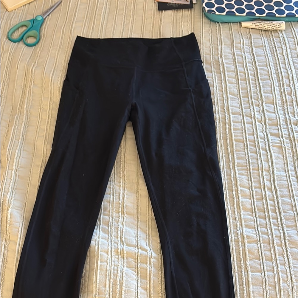 Black High-Waisted Leggings